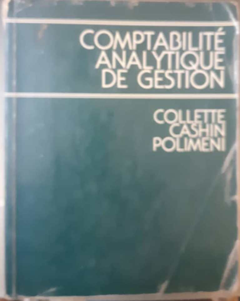 COMPTABILITE  ANALYTIQUE DE  GESTION