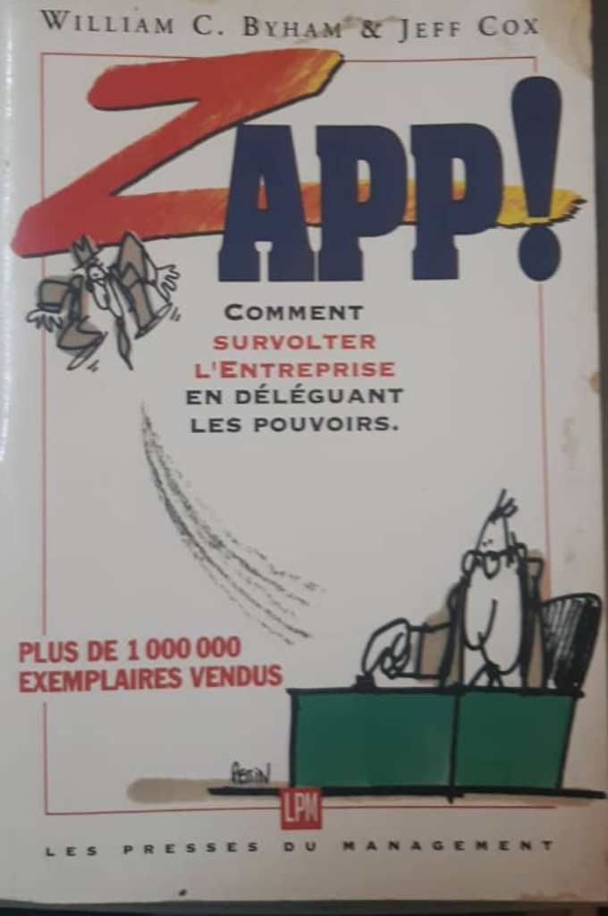 Zapp! L'art de déléguer le pouvoir: Comment  Survolter l'Entreprise  En  Deleguant Les Pouvoirs.