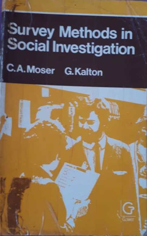 Survey Methods in Social Investigation